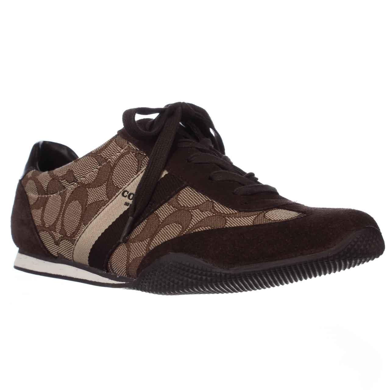 Coach Womens Coach Kelson Signature C Fashion Sneakers Coach Womens Coach Kelson Signature C Fashion Sneakers