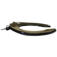 thumbnail image 3 of Jones Stephens C106C90 Black Elongated Plastic Toilet Seat, 3 of 3