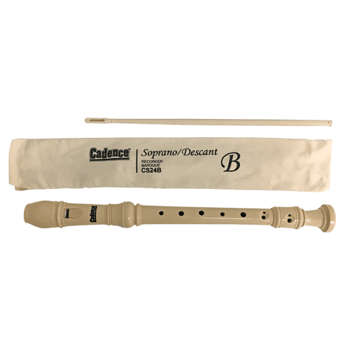 Cadence 3pc Soprano Baroque Recorder