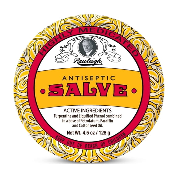 Rawleigh Antiseptic Salve for First Aid, Minor Cuts & Wounds, 1 Big Tin of 4.5 oz