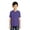 Purple, variant on Port & Co Teen Unisex Regular Plain Short Sleeves T-Shirt Athletic Mroon Large
