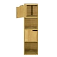 thumbnail image 3 of Estante Librero HOMEMAKE FURNITURE Contemporáneo Clásico Color Madera Natural, 3 of 5
