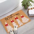 thumbnail image 5 of PSVFUJZ Christmas Doormat 16x24 Inch, Non-Slip Holiday Floor Mat for Entryway, Kitchen & Bathroom, Soft Washable Decorative Rug for Indoor Porch Living Room Home Decoration, 5 of 6