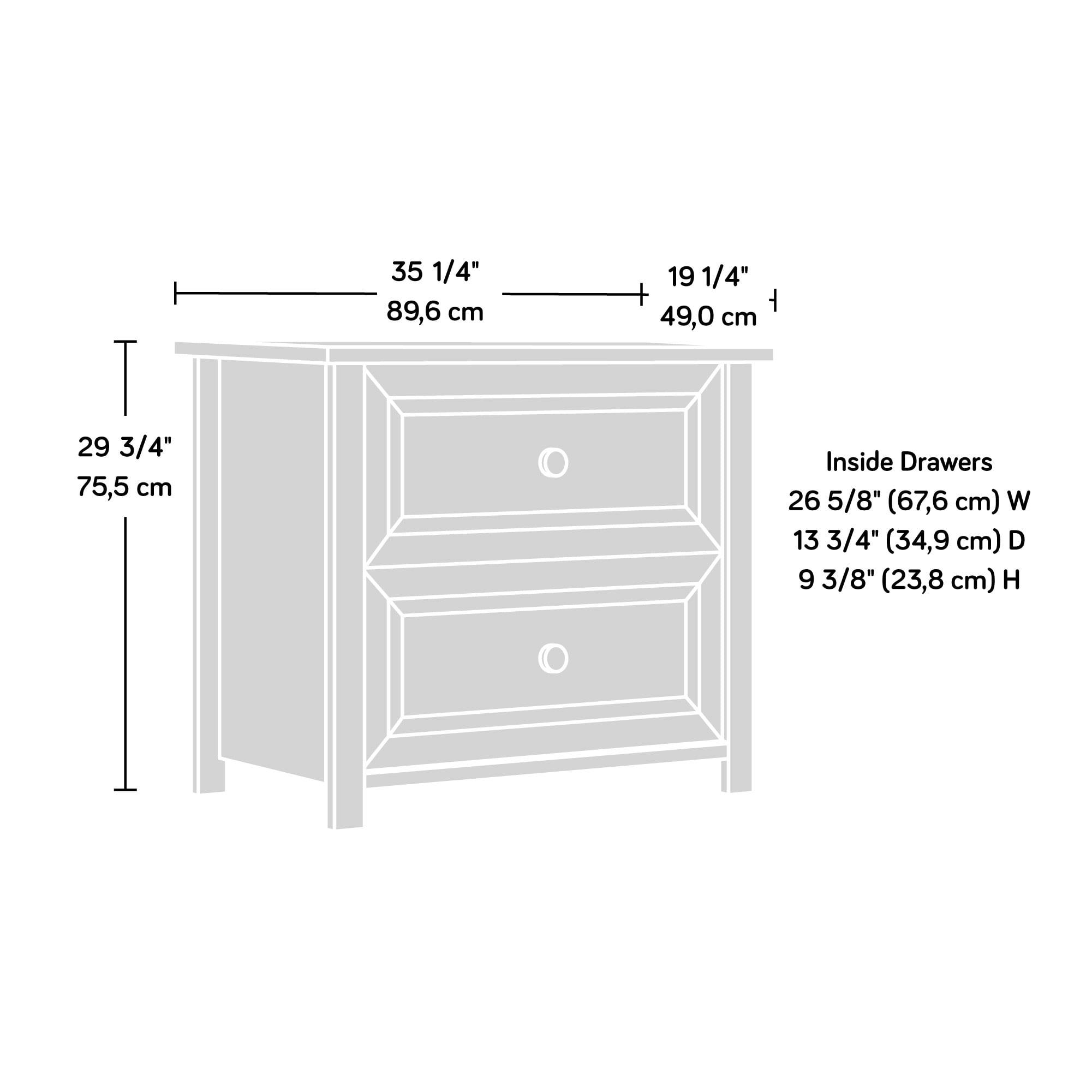 Lateral File with Farmhouse Style