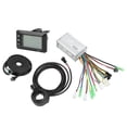 thumbnail image 2 of Electric Bike Conversion Kit, Bike Motor Controller Easy View 36V 48V  For 250W Bicycle Motor, 2 of 8
