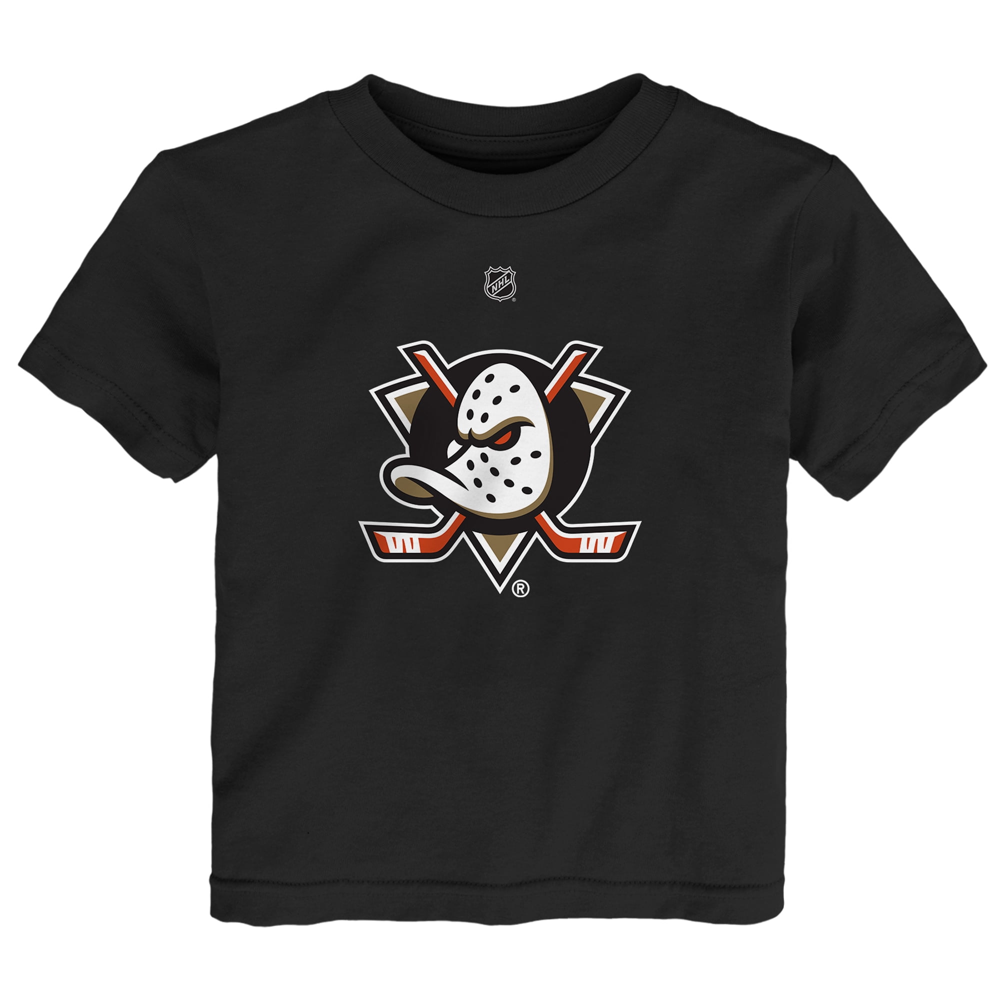 Infant Outerstuff Black Anaheim Ducks Primary Logo T-Shirt