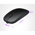 thumbnail image 5 of Souris Bluetooth, Souris Sans Fil Rechargeable pour Macbook Pro/Macbook Air, Souris Sans Fil Bluetooth pour Portable/PC/Mac/iPad Pro/ordinateur, 5 of 5