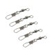 thumbnail image 5 of Toystoory 100 Uds rodamiento de bolas rodante forma giratoria señuelo de pesca conector a presión Pescar Сталь 9+2, 5 of 6