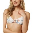 thumbnail image 2 of New O'Neill Women's Batik Floral Strappy Bralette Vanilla Small (Top Only), 2 of 3
