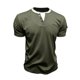 thumbnail image 5 of Tops para hombre, blusas y camisas de manga corta y cuello redondo para hombre. Jersey informal de dos piezas con bolsillo y cuello redondo de doble capa y manga corta de color liso a la moda para hom, 5 of 8