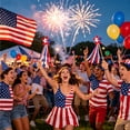 thumbnail image 5 of PEIBang Patriotic Streamer Wand,4th of July Star Fairy Wand,Independence Day Star Pick for Memorial Day Patriotic Party Supplies, 5 of 6