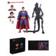 thumbnail image 1 of 2 unids/set Figura coleccionable Bruce Mayor Smile Men VS Alien Xenomorph NYCC 2019 con caja, 1 of 2