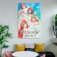 thumbnail image 6 of Japanese Adolescence Anime The Quintessential Quintuplets Poster Canvas Art Poster and Wall Art Picture Print Modern Family bedroom Decor Posters 12x18inch(30x45cm), 6 of 6