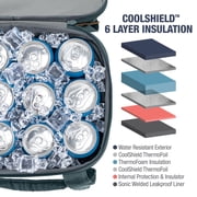 CleverMade 30-Can Tahoe Collapsible Soft Cooler in Dusty Teal