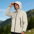 thumbnail image 6 of ShomPort Mens Lightweight Waterproof Jackets Unisex Hooded Windproof Jackets for Running Hiking Cycling Travel, 6 of 7