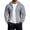 Gray, variant on UPF 50 Lightweight Hoodies for Men Sun Protection Packable Full Zip Jackets Breathable Mesh Quick Dry Outdoor Hiking Fishing Shirts