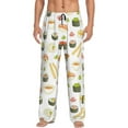 thumbnail image 2 of Goofa Sushi and Rolls Printed Soft Pajama Pants for Men, Wide Leg Comfy Casual Lounge Yoga Pants-XX-Large, 2 of 9