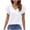 White, variant on Scyoekwg Trendy Tops for Women Trendy Short Sleeve Womens Summer Fashion Ladies Blouses Dressy Casual Cute T Shirts Loose Going Out Tops