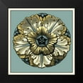 thumbnail image 2 of Vision Studio 15x15 Black Modern Framed Museum Art Print Titled - Floral Medallion V, 2 of 5