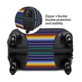 thumbnail image 2 of Goofa Colorful Mexican Stripes Pattern Luggage Covers For Suitcase,Suitcase Cover Protector Fit 18-32 Inch Luggage-Medium, 2 of 7