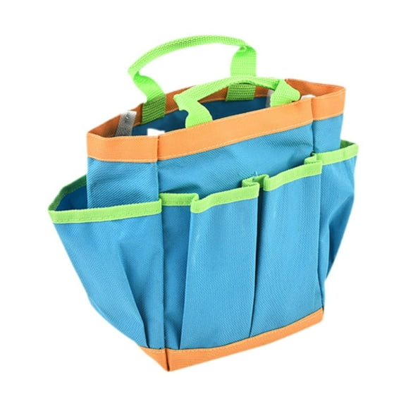 Aymzbd Garden Tool Bag Gardeners Multipurpose Waterproof with Handle Gardening Tote 30x10x24.5cm
