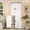 White 2, variant on TEENFON 67” Storage Cabinet, Kitchen Pantry Cabinet, Cupboard, Tall Bathroom Cabinets, Black