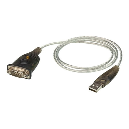 ATEN USB to RS-232 Adapter (100 cm) - 3.28 ft Serial/USB Data Transfer Cable