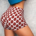 thumbnail image 4 of Lsque Easter eggs Pattern High Waisted Biker Shorts for Women-Tummy Control Fitness Athletic Workout Running Yoga Gym Shorts,Moisture-Wicking-XX-Large, 4 of 8