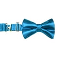 thumbnail image 3 of 6pc Baby Toddler Boy Teen Formal Black & White Suit Set Satin  Bow tie Sm-20, 3 of 4