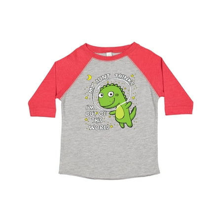 

Inktastic My Aunt Dinosaur Gift Toddler Boy or Toddler Girl T-Shirt