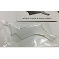 thumbnail image 6 of 2 PCS Men's Beard Shaper Kit Beard Shaping Tool With Inbuilt Transparent Comb Templates for Goatee Mustache , Jaw Cheek/Neck Line, Symmetric/Curve, 6 of 8