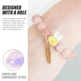thumbnail image 4 of 100pcs Acrylic Bunny Hair Rope DIY Beads Cartoon Rabbit Shape Bracelet DIY Beads, 4 of 8