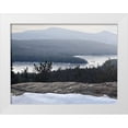 thumbnail image 1 of Sommers, Mindy 14x12 White Modern Wood Framed Museum Art Print Titled - Winter Lake, 1 of 4