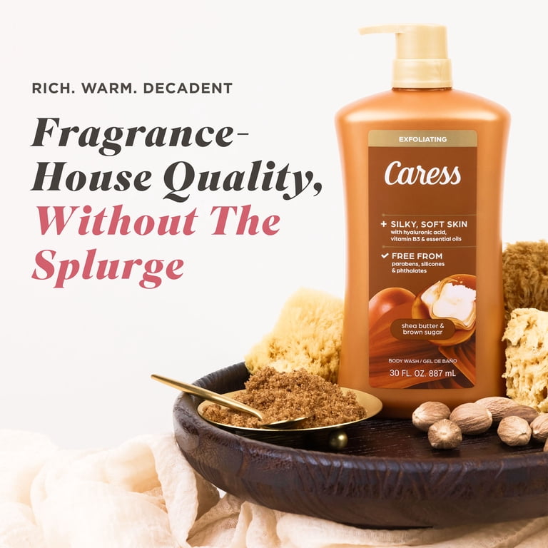 Caress Exfoliating Body Wash, Shea Butter & Brown Sugar photo 3