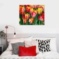thumbnail image 5 of JEUXUS Living Bouquet of Tulips， Canvas Wall Art, 5 of 6