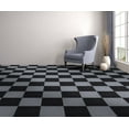 thumbnail image 3 of Gray/Smoke Self-Adhesive Solid Carpet Tiles 12Pcs - Actual: 12" x 12", 3 of 4