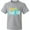 Athletic Heather, variant on Inktastic Happy Easter with Cross in Teal Plaid Youth T-Shirt