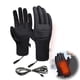 thumbnail image 3 of Guantes calefactados para hombres Pantalla táctil para mujer, manoplas impermeables USB para invierno - poliéster térmico impermeable, agarre ergonómico, rendimiento constante, conducción al aire, 3 of 9