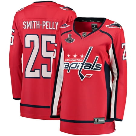 Devante Smith-Pelly Washington Capitals Fanatics Branded Women's 2018 Stanley Cup Champions Home Breakaway Player