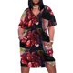 thumbnail image 2 of Vestido de bolsillo suelto con flores de jengibre para mujer, vestidos formales para ocasiones especiales, vestidos de verano para mujer, 2 of 7