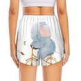 thumbnail image 2 of Lsque Animals in Transport Printed Women's Running Shorts with Liner Pockets,Elastic Quick Dry Workout Athletic Gym Yoga Shorts,Womens High Waist Shorts-Small, 2 of 9