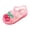 Pink, variant on Baby Girls Closed Toe Crystal Jelly Sandals Non-Slip Soft Sole Wading Beach Shoes for Toddler Summer Water Play, Size Infant