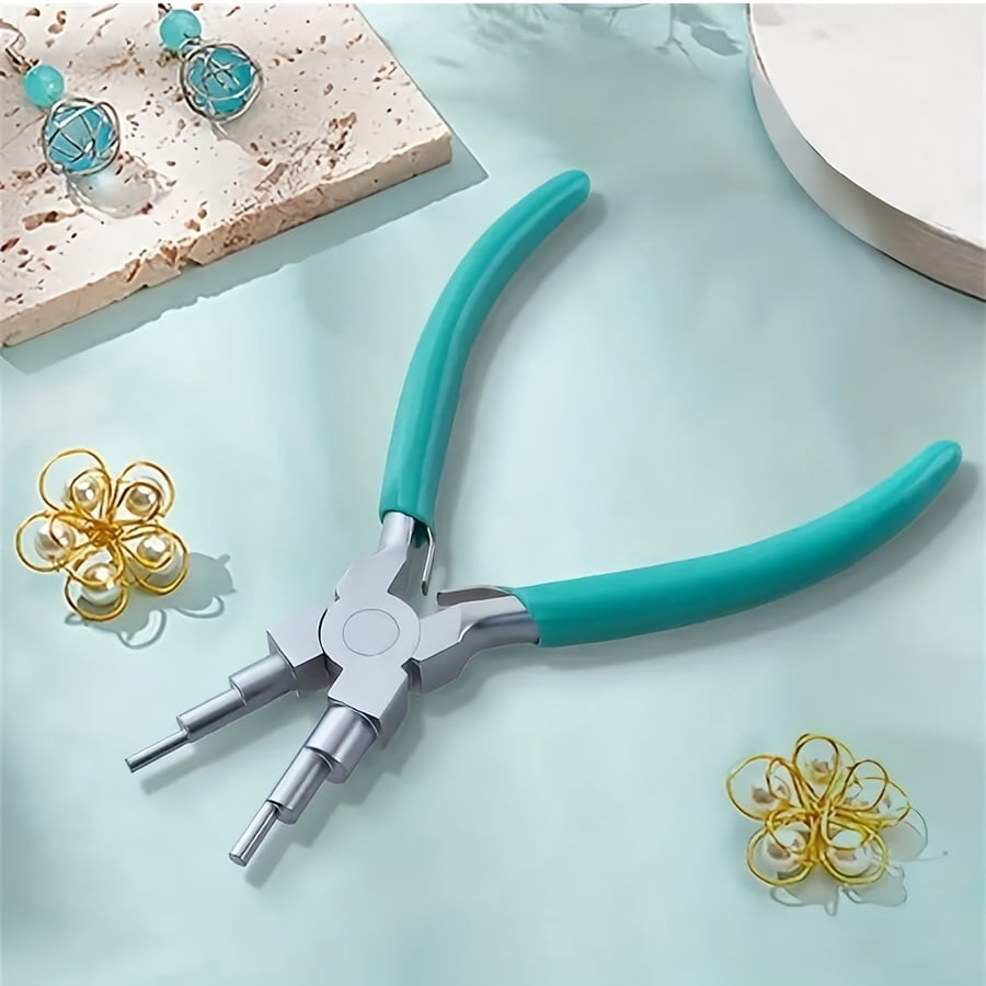 Jewelry Pliers, Round & Pointed Nose Pliers for 3-10mm Rings, Jewelry Making Tool