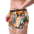 thumbnail image 2 of Pofeuu Cute Cat Paw Print Men’s Boxer Briefs, Moisture-Wicking Underwear, Regular,Trunk-Small, 2 of 5