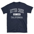 thumbnail image 1 of Sutter Creek California Classic Established Men's Cotton T-Shirt, 1 of 1