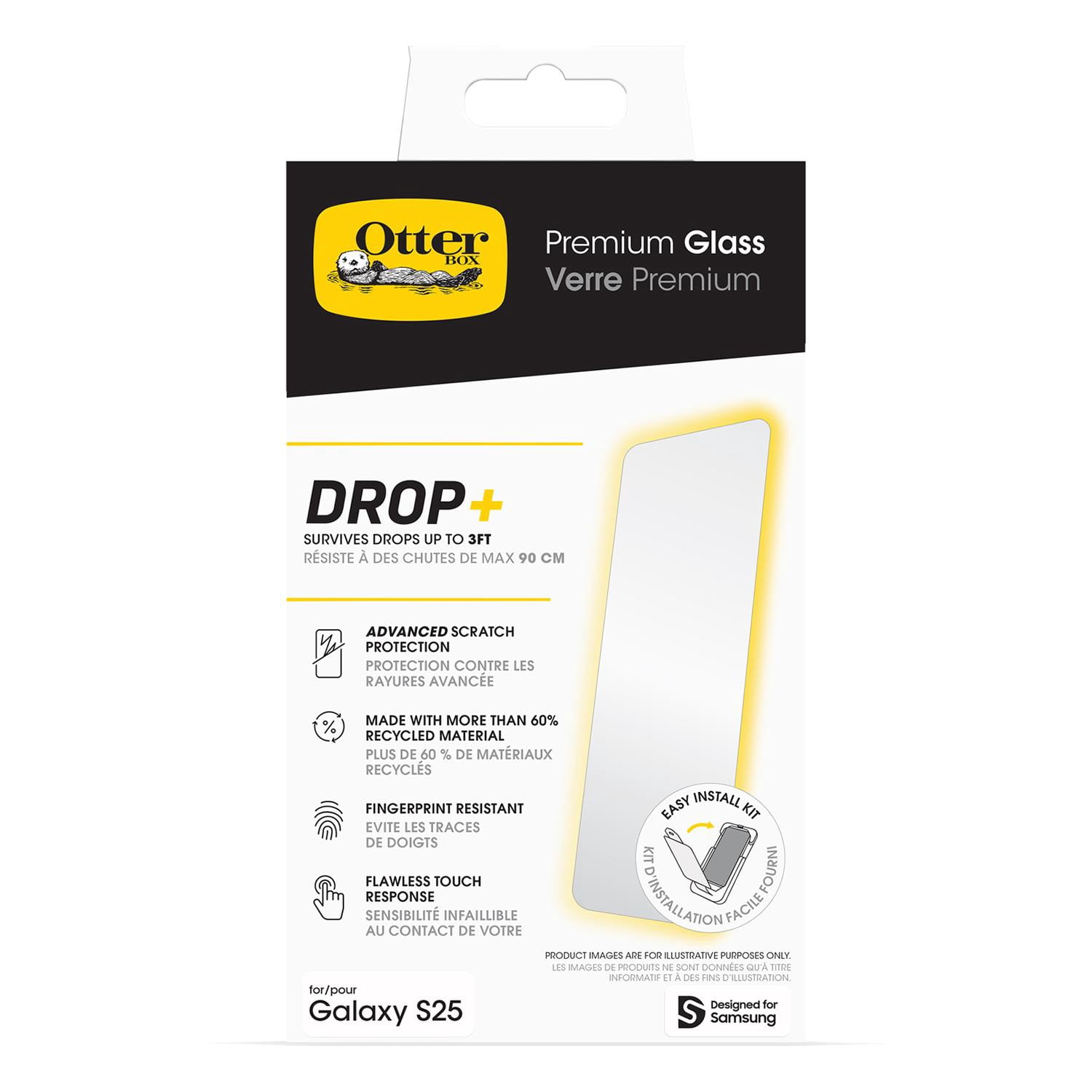 OtterBox Protection D'écran Premium pour Samsung Galaxy S25/Galaxy S24
