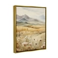 thumbnail image 4 of Stupell Industries Soft Mountainside Meadow Landscape Painting Gold Floater Framed Canvas Art Print Wall Art, 17 x 21, 4 of 10