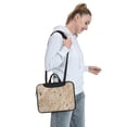 thumbnail image 5 of Lsque Tortilla Pattern Laptop Bag – Portable & Slim Single-Shoulder Computer Case with Adjustable Strap, Protective, Lightweight for 13”/14”/15.6” Laptops, 5 of 7