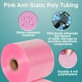 thumbnail image 5 of Roll of Pink Anti-Static Poly Tubing 16 X 1075. Heavy-Duty Poly Tubing 4 mil Thick. Great for Packaging, Storing Sensitive Electronic Components. Ideal for Industrial Applications. Amine Free., 5 of 7