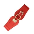 thumbnail image 4 of Cinturón de Cuero PU Hugo Cinturones Dama Rojo, 4 of 7